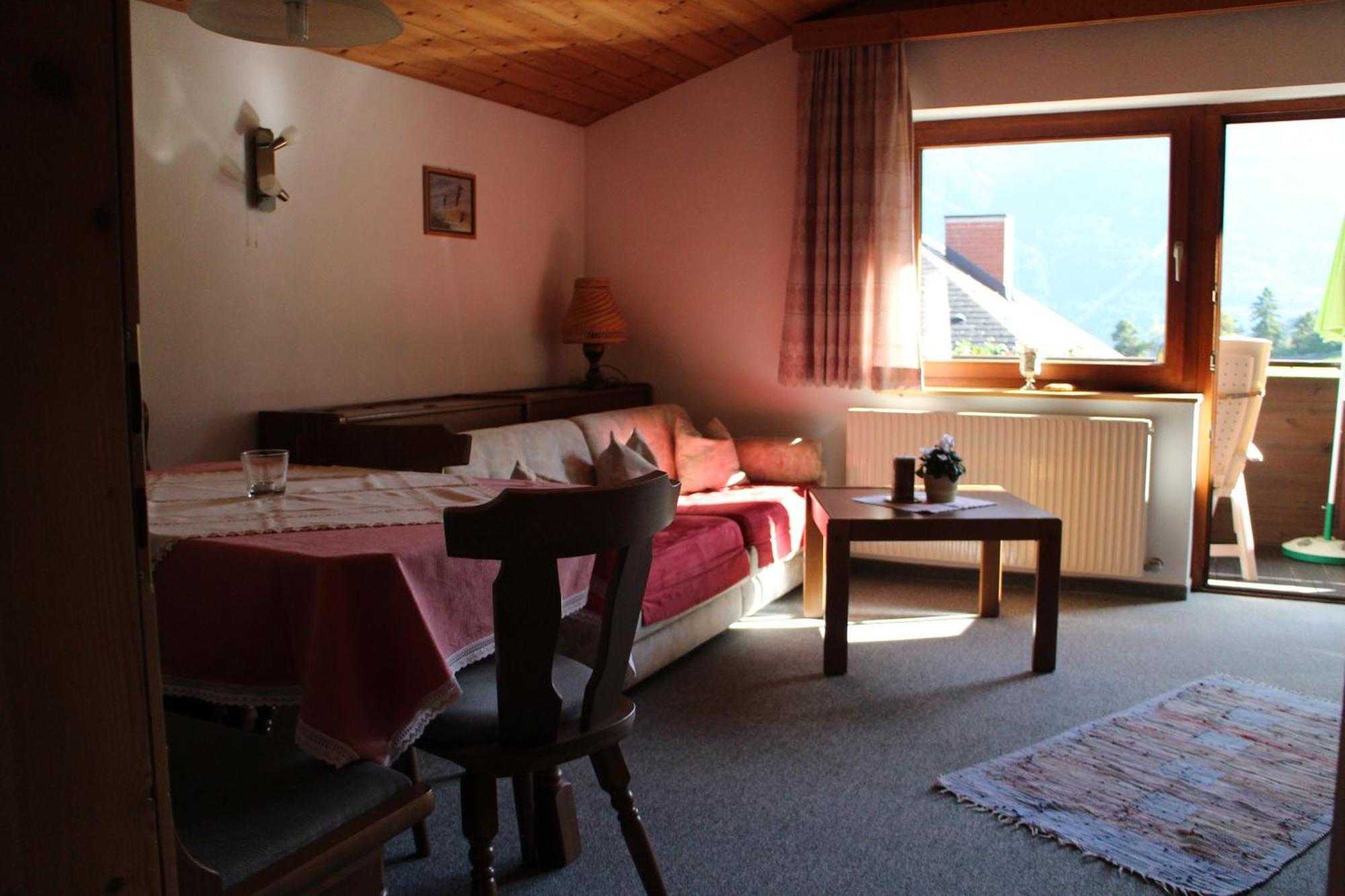Apartmán Haus Thaler Obsteig Exteriér fotografie